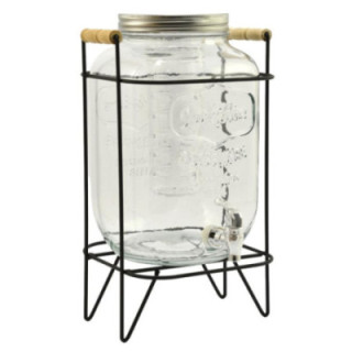 Słój z kranikiem 8,0L z pojemnikiem na lód/owoce 1717